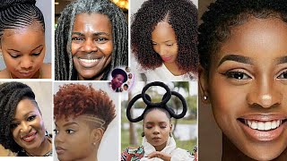 Beautiful Trendy Braids & Short (Haircuts) Hairstyles Ideas For Black Women.