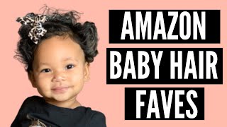 Amazon Baby Girl Hair Accessories Faves | Bows, Headbands, + Turbans | Cute + Affordable!