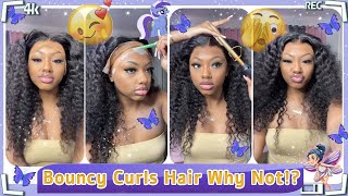 Must Slay Ultimate Melt Hd Lace! Deep Wave Frontal Wig Install On Blackgirls Ft.#Elfinhair Review