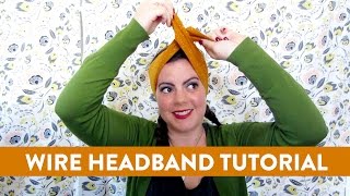 Wire Headband Tutorial + Chat | Mane Message Hair Accessories