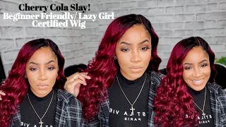 Cherry Cola Slay! | Beginner Friendly/Lazy Girl Certified | Slay Effortlessly Ft.Beauty Forever Hair
