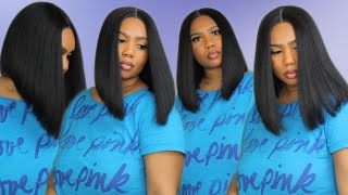It'S A Bop|Under $30 Textured Bob!| Outre Synthetic Hd Lace Front Wig - Annie Bob 12| Sawlife