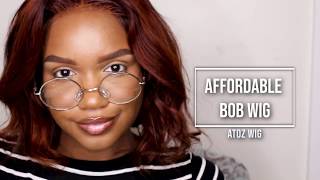 Under $50 Affordable Amazon Copper Bob Wig |  Atoz  | Do Not Buy |