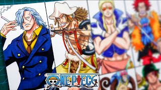 Drawing Red Hair Pirates Cosplaying Strawhats Pirates | One Piece