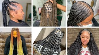 New & Latest Braided Hairstyles Collections For Black Women Season  Trendy Styles