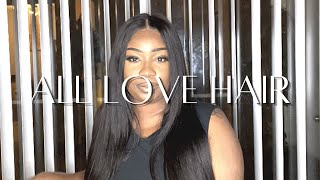 You Need This Hair Sis?! 30Inch Middle Part Buss Down Ft. Allove Hair