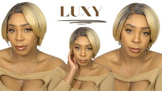 Outre Perfect Hairline Synthetic Hair Hd Lace Wig - Luxy (13X4 Lace Frontal) --/Wigtypes.Com