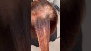 Hair Color Correction With Paranormal Hairtivity On Red Hair