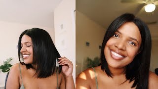 Bomb Silky Straight Bob | Affordable Amazon Wig For Under $70! Original Queen Hair