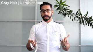 Gray Hair Of A Hair System | Lordhair