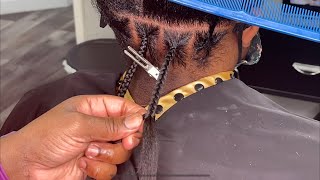 How To Get Your Knotless Box Braids The Same Size| Detailed & Beginner Friendly
