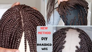 *New Method* How To Make A Braided Wig Simple And Easy | Treasure Hanson
