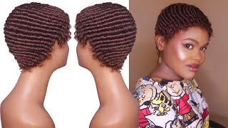 How To Make Straw Curl Wig Using Expression Multi Crochet - Diy Easy Wig