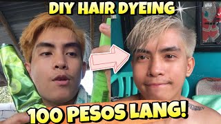 100 Pesos Diy Ash Gray Hair Color At Home | Diy Ash Gray Hair Color Philippines Super Tipid!!