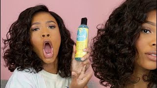 How I Achieved Pillow Soft Curls | Refresh & Revive Curly Bob  Wowafrican