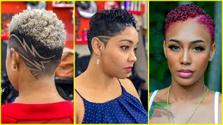 Trending Beautiful Short Hairstyles For Black Women  |  Gorgeous Short Haircuts For Ladies