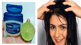White Hair Turn To Black Hair Naturally In 4 Minutes | How To Get Rid Gray Hair Naturally With Lemon