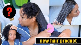 Natural 4B/4C Hair Wash Day: Trying A New Hair Product | But Is It Worth It?