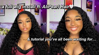 A Full Detailed Realistic Wig Install (Finally) Ft. Alipearl Hair