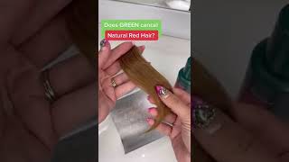 Green Shampoo For Red Hair | Does Green Cancels Natural Red Hair ?