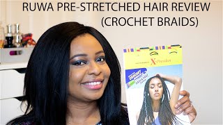 Crochet Braid - Natural Looking Invisible Method // Ruwa Pre-Stretched Hair Extensions Review