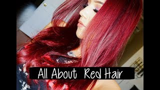 Red Hair : All About Red Hair, Dye, Keep It Lasting Longer..