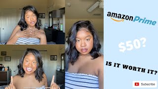 Amazon Prime Frontal Wig?!?! Must Have Affordable Bob Wig Review//Alesia Dixon