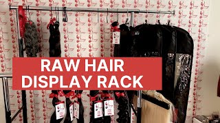 New Hair Rack  For Bundle Display