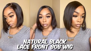 13X4 Hd Transparent Lace Front Human Hair Bob Wig | Amazon Wigs | Lindsay Erin