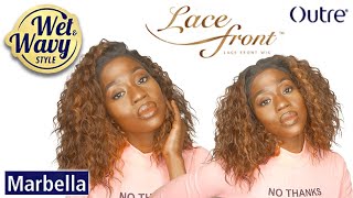 Outre Synthetic Lace Front Wig - Marbella Ft. Black Hairspray