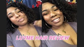 Luvmehair Curly Bob Human Wig Review!