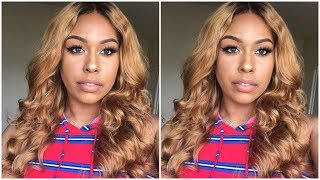 1 Month Update! | Straight 27 Honey Blonde Frontal | Ali Pearl Hair