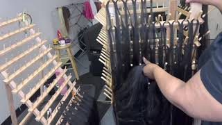 How To Separate Hair For Knotless Box-Braids . #Knotlessbraids
