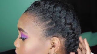 How To: French Braid Tutorial On Natural Hair