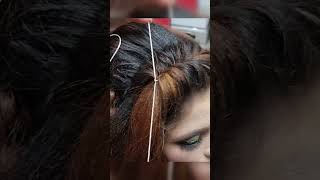 Easy Trick For Messy Hairstyle | Unique Hairstyle For Long Hair #Shorts