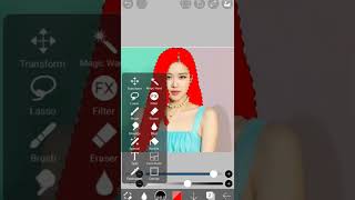 Rose Red Hair! #Cute #Request #Bts #Blackpink #Edit #Rose #Watched #Lisa #Editing #Like #Subscribe