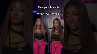 #5 Pick Your Favorite Wig Color? #Shorts #Wigs