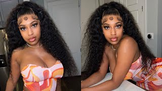 Best Affordable Wig|*Must Have* 30" Water Wave Hd Lace Wig| Reshine Hair| Y2K Inspired!