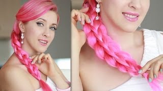 Everyday Hairstyles For Long Hair For School: 3D Box Braid And Easy Stacked Braid Tutorial