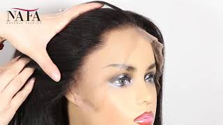 14 Inch Bob Lace Wig Human Hair Lace Front Bob Wigs For African American (Nslf-029)