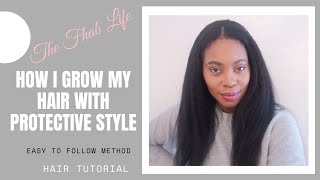 U Part Wig Tutorial For Beginners Protective Hairstyles For Growing Long Hair