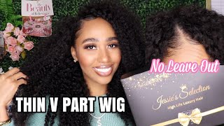 Upgraded? Yes! V Part Kinky Curly Wig Ft Jessie'S Selection