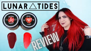 Lunar Tides Hair Blood Moon & True Lust Dye | Red Hair Dye Review