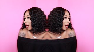 Affordable Curly Lace Front Bob Wig| Under $125| Ft. Omgqueen