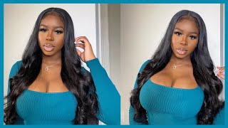 Wow Super Flawless Step By Step V-Part Wig Install For Beginners Ft.Nadulahair