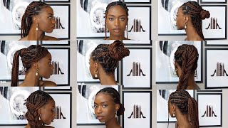 13 Simple And Easy Ways To Style Medium Knotless Braids