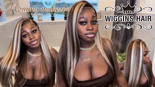 New Mommy Makeover  P4/613 Highlights & 24Inches Of Thick Silky Goodness | Wig Install Ft.Wiggins