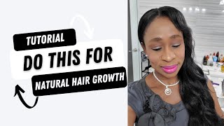 U Part Wig | Freetress Equal | Protective Hairstyles For Natural Hair Growth