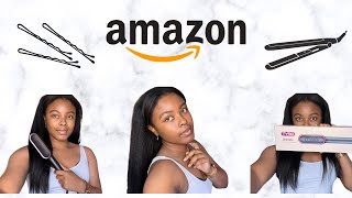 Amazon U-Part Kinky Straight Wig & Tymo Ring Review