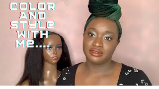 Color And Wig Install With Me  | Wig Tutorial